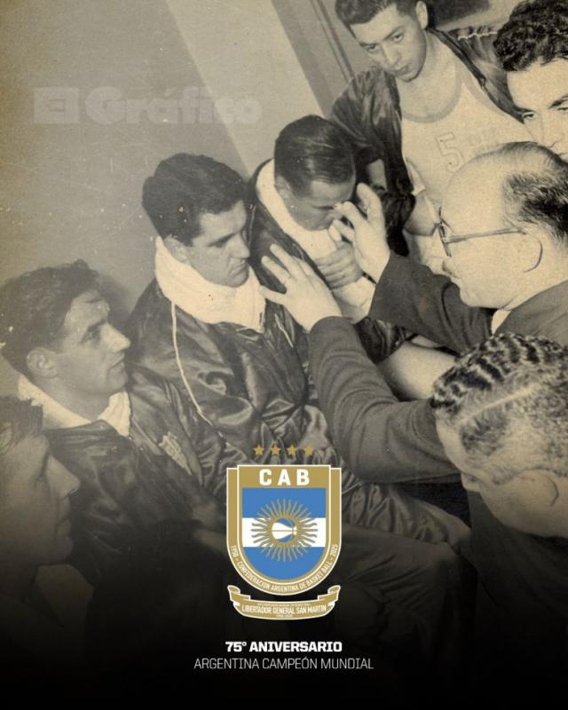 75 a�os del primer Campe�n Mundial: la voz del capit�n Ricardo Gonz�lez y el recuerdo de un equipo que hizo historia